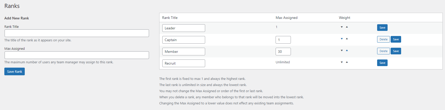 Gaming ladder script