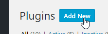 Click the Add New button to install a new plugin.